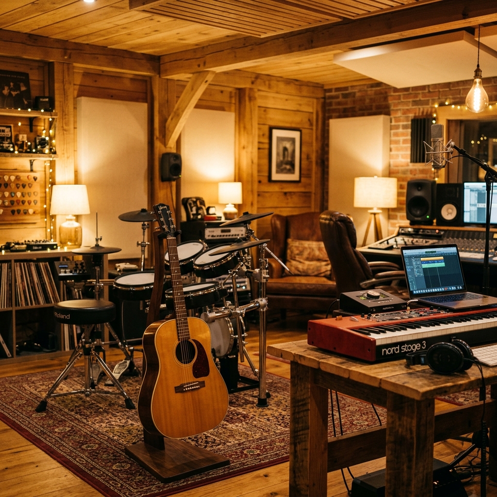 Dhun Music Studio background